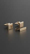 Champagne Bronze Cufflinks Set