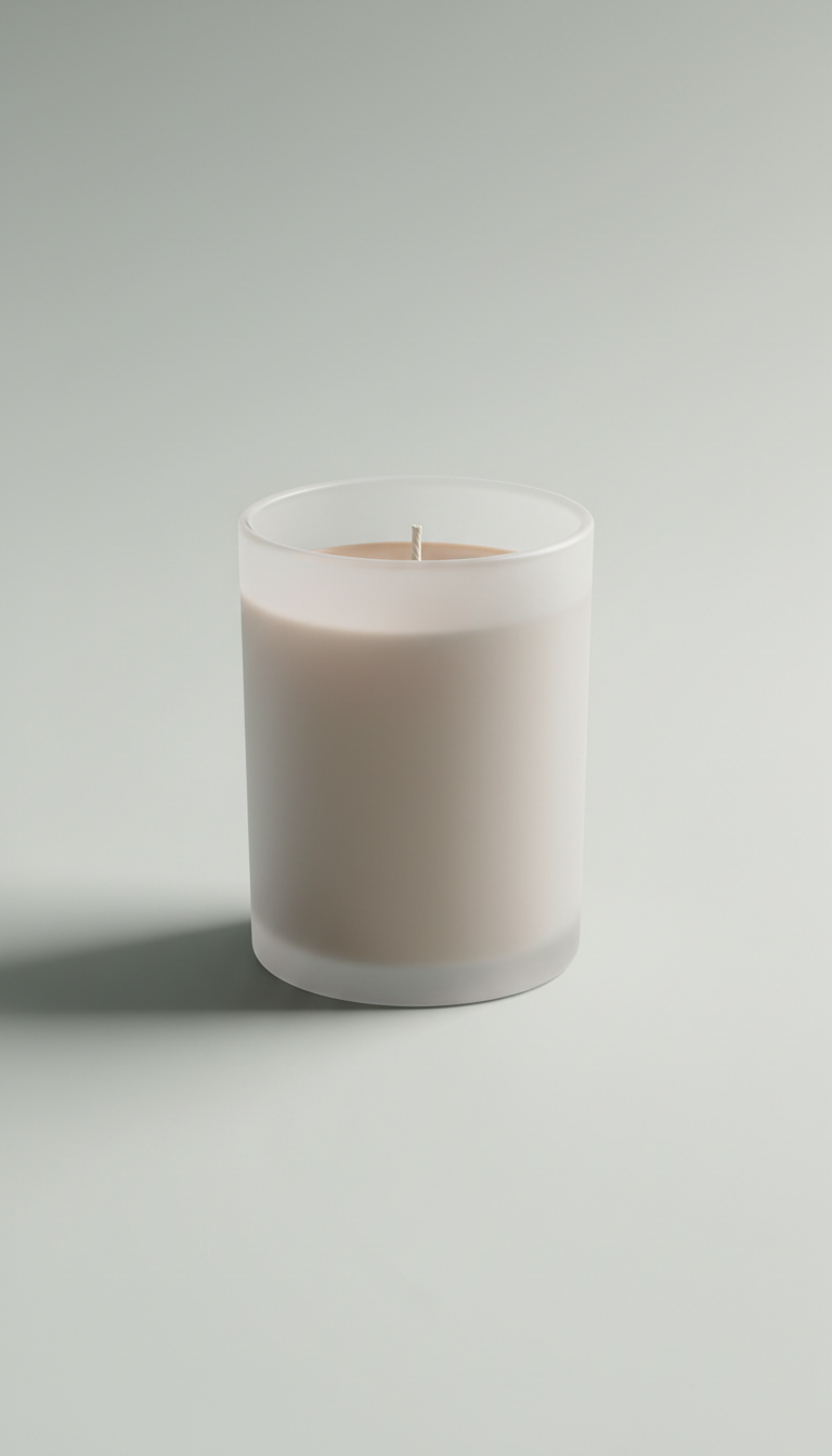Calm Renewal Candle Frosted Glass