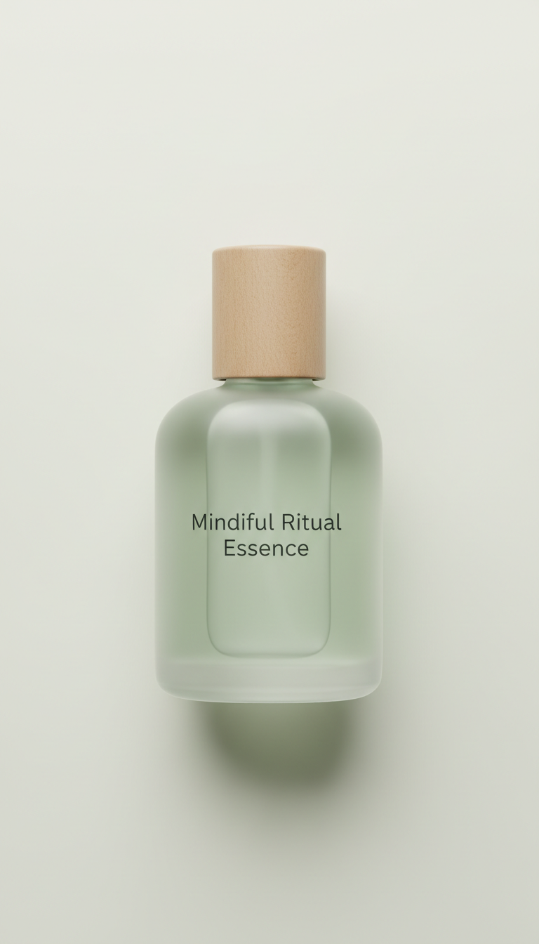 Mindful Ritual Essence Glass Bottle